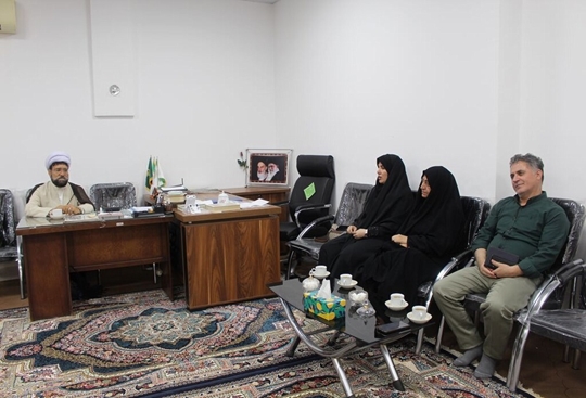 دیدار سرپرست کانون استان آذربایجان شرقی با امام جمعه شهرستان عجب شیر